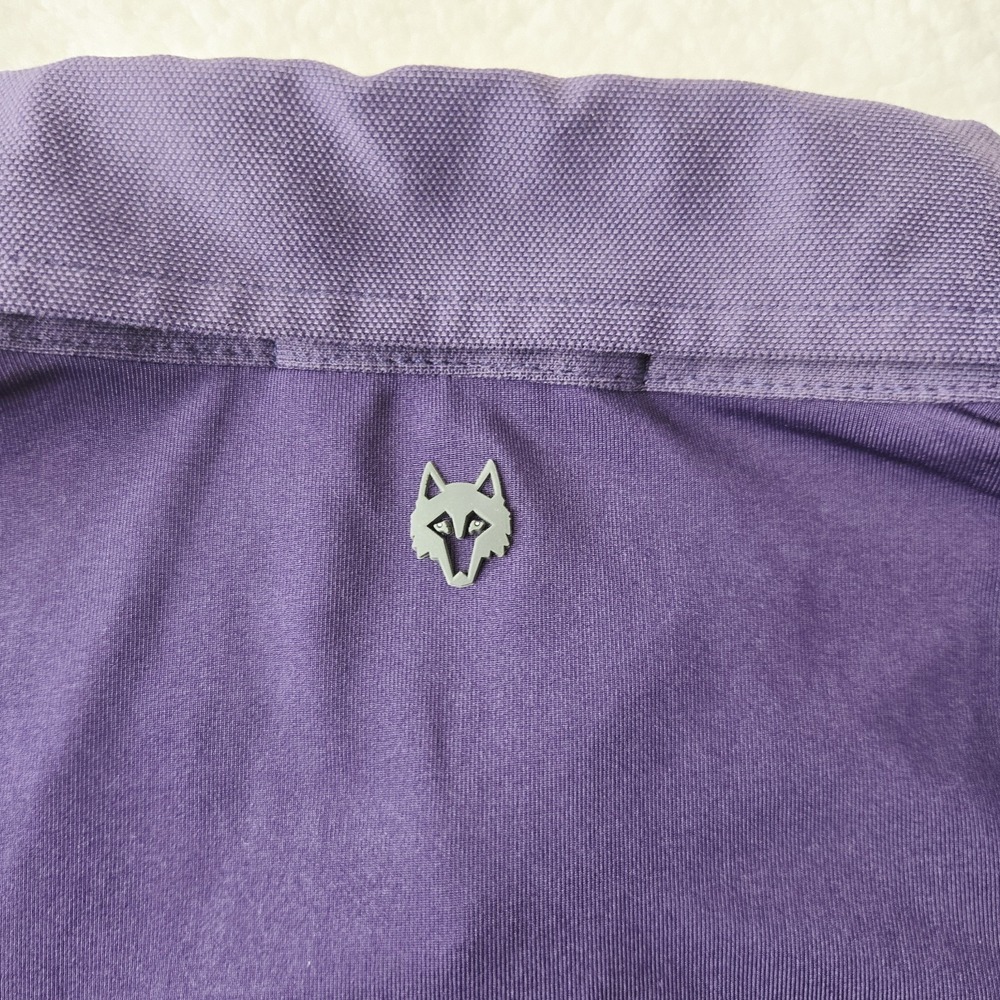 Greyson Polo Shirt Large Purple Golf Golfing Outdoor Active Men - Picture 5 of 5